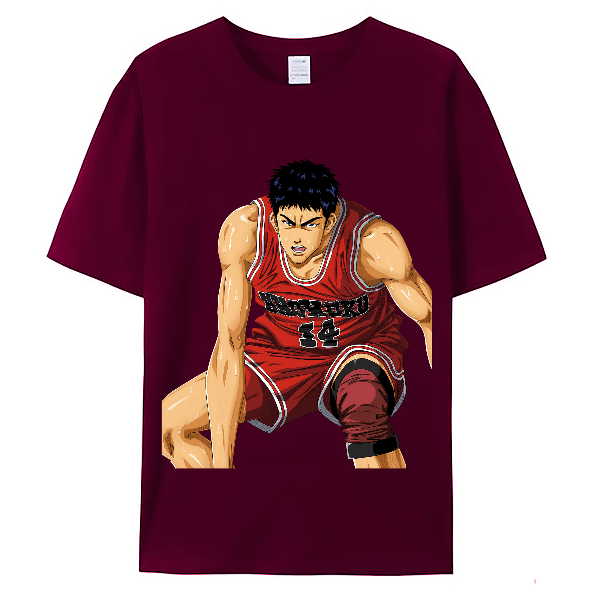 （画像用） SLAM DUNK／スラムダンク レディースカジュアルプリントTシャツ（綿100％）